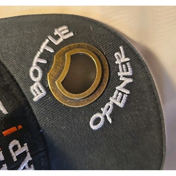 FUN! Irish Drinking Cap/Hat ~ Shamrock ~ Bottle Opener ~Black ~GUC - Picture 4 of 7